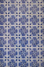 Azulejos tiles on a wall