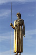 Pallas Athene with spear