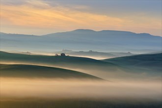 Morning atmosphere in Tuscany