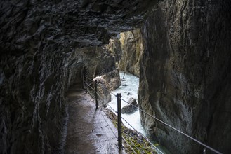 Way through The Partnach Gorge