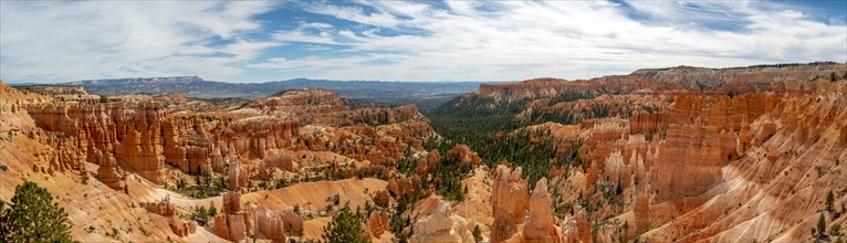 Bizarre rocky landscape with hoodoos