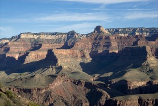 Canyon landscape in the morning light