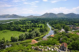 View from fortress Zabljak Crnojevica