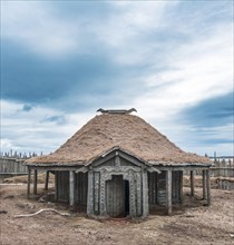 Reconstructed Viking house