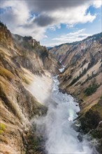 Yellowstone River flows through Gorge