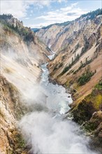 Yellowstone River flows through Gorge