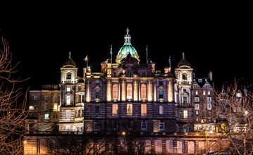 Museum on the Mound at Night