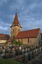 Johannis Church and cemetery