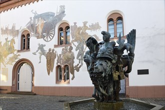 Armoury with fountain