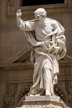 Statue of Paul the Apostle on Santa Maria delle Colonne