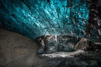 Ice cave under the Vatnajokull