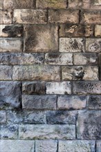 Wall of hewn stone