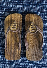 Japanese geta or wooden slippers