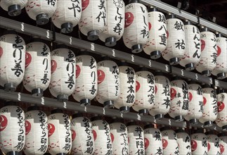 Traditional Japanese lanterns