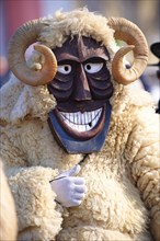 Traditional Buso goat or sheep costume