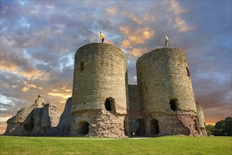 Medieval Rhuddlan Castle