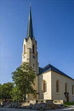 Neo-Gothic parish church of the Assumption