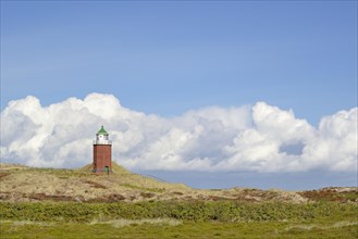 Small lighthouse in dunes