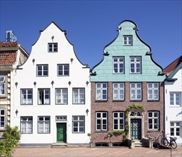 Historic town houses at the harbour
