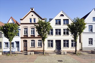Historic town houses on the market square