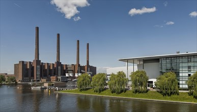 VW plant with VW combined heat and power plant