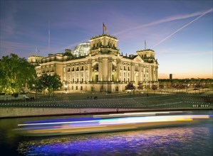 Illuminated Reichstag