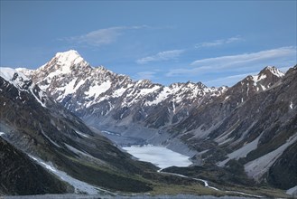 View of Mount Cook and Hooker Valley