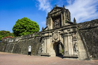 Entrance to the old Fort Santiago