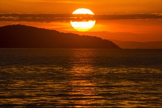 Sunset at Lake Malawi