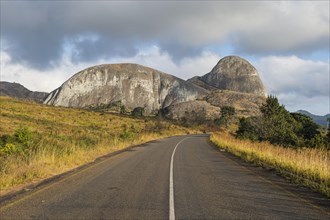 Granite rocks near the main road