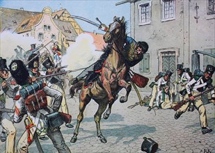 Battle of Stralsund on 31 May 1809