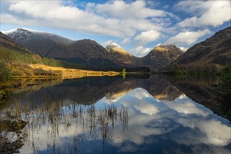 Loch Urr with reflection of Stob Coire and Stob Dubh