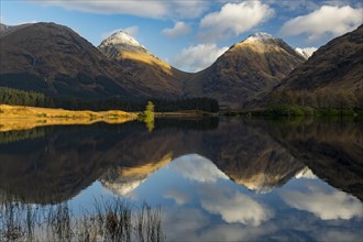 Loch Urr with reflection of Stob Coire and Stob Dubh