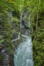 Waterfalls in the Partnach Gorge