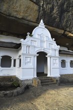 Entrance portal cave temple