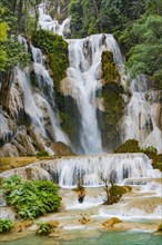 Big Waterfall with cascades