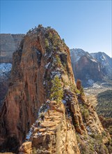 Viewpoint with view of Angels Landing