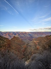 Canyon of the Grand Canyon and Bright Angel Trail