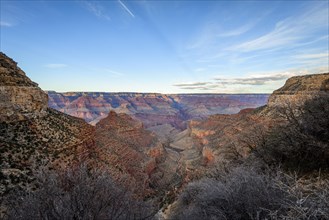 Canyon of the Grand Canyon and Bright Angel Trail