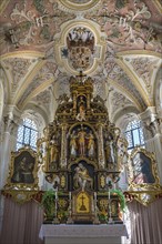 Main altar of Chapel of the Holy Blood in Fischbachau