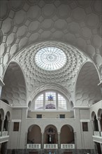 Window and skylight in atrium