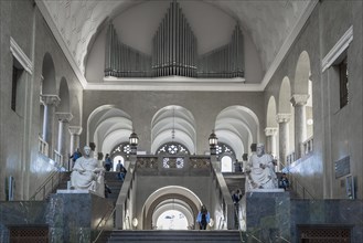 Steinmeyer Organ and Staircase in the Lichthof