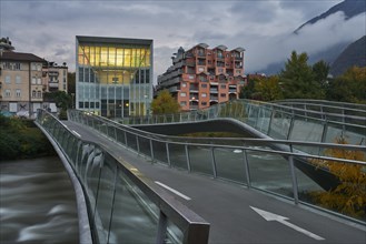 Museion with bridges