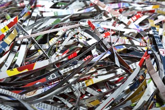 Shredded brochures