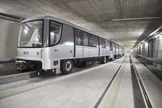 PTS train in the tunnel