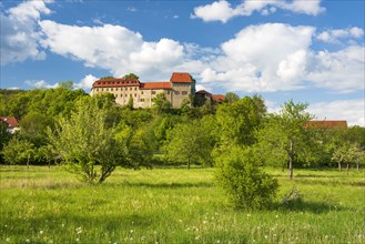 Creuzburg Castle in the Werra valley