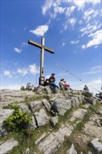 Summit cross on Staffelstein