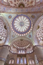 The domes of the blue mosque
