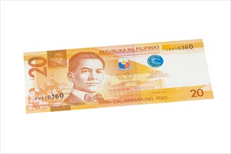 Philippine twenty peso banknote