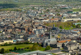 View of the city with St. Johns church